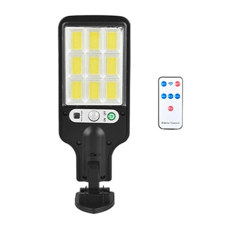 

Solar Street Lights Wall Light Outdoor Solar Lighting Security PIR Lamp with 3 Modes for Garden Deck Fence Patio Path Driveway