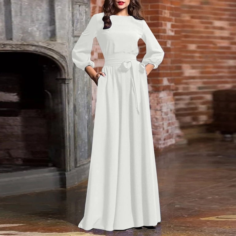 vneck ivory dress V Neck Lace Floral Embroidery Long Prom Dresses ARD2252 main image 0