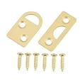 thumbnail image 3 of MYG Brass Barn Slide Bolt Door Latch Lock Bathroom Home Security Hardware With Screw, 3 of 10