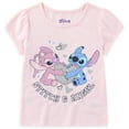 thumbnail image 2 of Disney Lilo & Stitch Short Sleeve T-Shirt and Legging Pants Set (Girls), 2 Piece Set, Sizes 4-12, 2 of 7