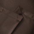 thumbnail image 4 of Dainty Home Waffle Weave Textured Fabric Shower Curtain, 70” x 72", Brown, 4 of 6