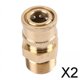 thumbnail image 1 of Adaptadores para lavadora a presión Colamx cobre resistente para el hogar 2 piezas, 1 of 8