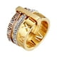 thumbnail image 1 of Noticias de moda apilables Anillos de joyería con incrustaciones de circonio de acero inoxidable anillo de números romanos Mujeres, 1 of 4