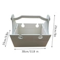 thumbnail image 4 of Clearance Woodworking Tools under $20,2-in-1 CampingGarden Snack Portable Basket Beaches Table Folding And Foldable For Family Outdoor Basket Wine Kitchen，Dining & Bar, 4 of 5