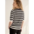 thumbnail image 2 of Ellos Plus Size Short Sleeve Fine Knit Pullover, 2 of 3