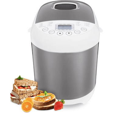 2.2LB 19-in-1 Bread Maker Automatic Compact Dough Machine Nonstick 3 Crust Color