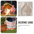 thumbnail image 3 of Tapis Imperméable Beige Ignifuge pour Foyer Extérieur Camping Grill Résistant à la Chaleur, 3 of 6