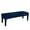 Dark blue, variant on Sofa Velvet Bench Cover For Dining Room Bedroom Spandex Elastic Removable Washable Stretch Seat Protector