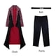 thumbnail image 2 of 2026 Anime Dracule Mihawk Cosplay Costume Adult Men Cloak Pants War Robe Uniform Halloween Carnival Party Clothes Outfit, 2 of 5