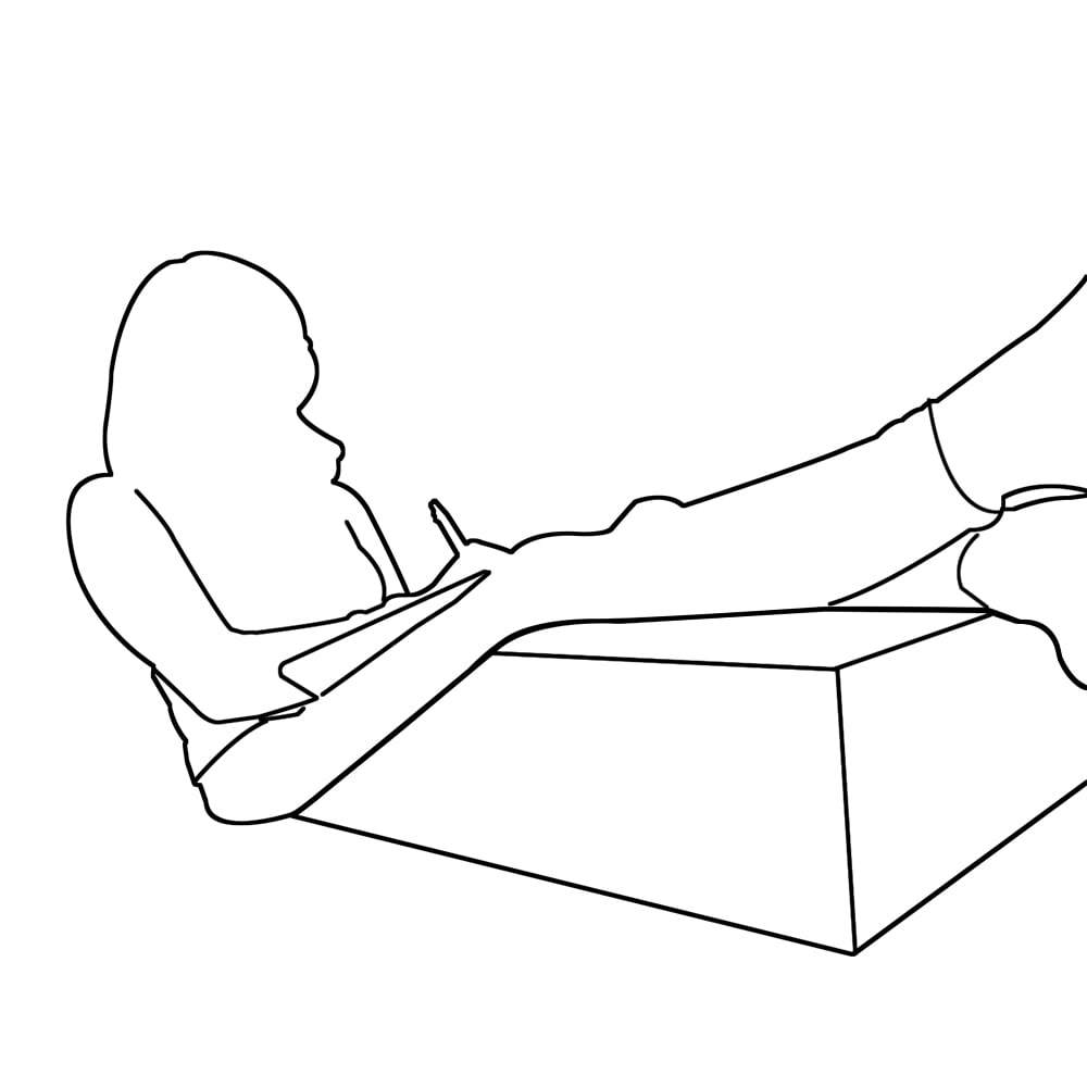 Kepooman Leg Elevation Pillow with Memory Foam Top, Improves Blood Circulation, Reduces Swelling Kepooman Leg Elevation Pillow with Memory Foam Top, Improves Blood Circulation, Reduces Swelling