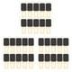 thumbnail image 1 of Paquete de 60 Mini Pizarras con Soporte,Tarjetas Tabla Rectángulo Pequeño Pizarra Pequeña de Madera para Bodas Fiestas de Cumpleaños Etiqueta de Alimentos Número de Mesa, 1 of 8