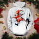 thumbnail image 3 of Sudadera con capucha para hombre con estampado 3D de Papá Noel, de otoño e invierno, cálida y moderna, informal, para uso diario, 3 of 4