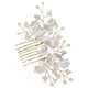 thumbnail image 2 of Peineta de flores de perla para el cabello, peineta para boda, peineta para novia, peineta lateral decorativa para el cabello, 2 of 5
