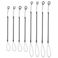 thumbnail image 6 of LULULION 8Pcs Black Minimalist Stretch Stylus Pen Lanyard Cord for Phone Attachment and Decoration, 6 of 8