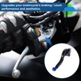 thumbnail image 3 of Short Long Brake Clutch Levers for Kawasaki ER-5 2004-2005 Adjustable Motorcycle Handlebar Brake Lever Aluminum Alloy Black Handle Blue End, 3 of 6