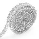 thumbnail image 4 of Envolta de Malla de Diamante, Rollo de Cinta de PlásStico Plateado Con Diamantes de Imitación, Adornos de Bricolaje, decoracia Brillante, 10 mm x 10 yardas, bolsos, cortinas,, 4 of 7