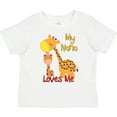 thumbnail image 3 of Inktastic My Nana Loves Me Giraffe Boys or Girls Toddler T-Shirt, 3 of 5