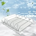 thumbnail image 3 of Soporte Automática Soportador Bebida Enlatada Organizador Dispensador Ancho Ajustable Empuje en Forma E para Refrigerador, 3 of 6