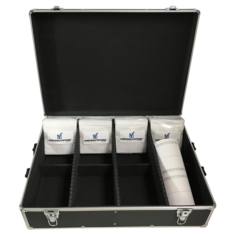 1 CheckOutStore Aluminum CD DVD Media Storage Box Holds Double sided 1-checkoutstore-aluminum-cd-dvd-media-storage-box-holds-double-sided