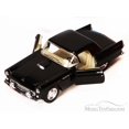 thumbnail image 2 of 1955 Ford Thunderbird, Black - Kinsmart 5319D - 1/36 scale Diecast Model Toy Car (Brand New, but NOT IN BOX), 2 of 2