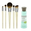 EcoTools Start the Day Beautifully Kit Makeup Brush Set + Makeup Brush Shampoo, 6 fl oz.