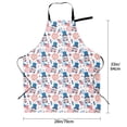 thumbnail image 5 of Picia American Gnomes Waterproof Apron for Unisex Adult - Adjustable Bib Apron with Pockets, Ideal for Cooking, Gardening, Painting, and Household Chores, 5 of 9