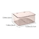 thumbnail image 3 of Desktop Cosmetic Organizer Dresser Organizer Household Toiletries Transparent Large Capacity Mask Storage Box With Lid, 3 of 6