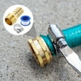 thumbnail image 5 of 2Pcs Brass Hose Barb Fittings, 5/8" Barb x G1/2" Male Thread Hose Connector, 5 of 6