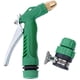 thumbnail image 1 of Pistola de riego de 2 piezas, pistola rociadora de ducha de mano para jardín, manguera de riego doméstica, pistola múltiple para lavado de autos, riego de jardín de césped - Verde, 1 of 7