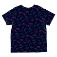 thumbnail image 2 of Dino Dinosaur Color Pattern Cute All Over Toddler T Shirt Multi 6T, 2 of 2