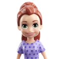 thumbnail image 3 of Polly Pocket Collectible Doll ~ Lila Wearing Green Skirt, Purple Polka Dot Shirt and Black Boots ~ 3 1/2" Tall ~ HKV78, 3 of 5
