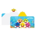 thumbnail image 1 of Baby Shark "Bottom Singers" Hooded Towel Wrap, 1 of 1