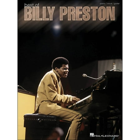 Hal Leonard Best Of Billy Preston arranged for piano, vocal, and guitar