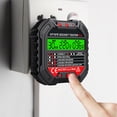 thumbnail image 4 of Wisewang Electric Outlet Tester Socket Circuit Polarity Voltage Zero Lines Detector Line LCD Display Testers Accessories British System, 4 of 6
