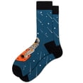 thumbnail image 2 of Cosmos Série Constellations d'Étoiles Chaussettes de Rieur pour Femmes Chaussettes d'Astronaute, 2 of 3