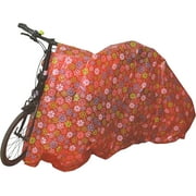 Fifth Ave Kraft Jumbo Gift Bag for Giant Gifts & Bikes 60" x 72" Snowflakes & Jingle Bells Christmas Prints, Heavy Duty (2 Pack)