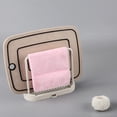 thumbnail image 3 of Wall-Mounted Kitchen Dishcloth Rack with Detachable Drainer, Multi-Functional Sponge and Utensil Organizer, 3 of 6