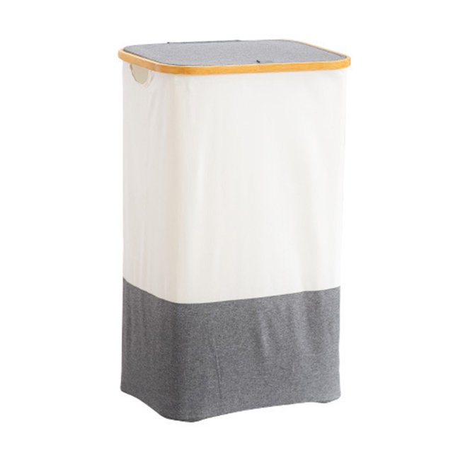 LCXmlly Soap Storage Box Collapsible Laundry Hamper (105L) Large Capacity with Lid and Handle Clothes Basket