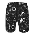 thumbnail image 3 of Balery Ho-Ho-Ho 2 Traje de Baño Estilo Hawaiano para Hombre, Shorts de Secado Rápido con Bolsillos-Medium, 3 of 6