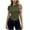 Army Green, variant on Tqcoqu Women's Casual Crop Tops Slim Fit Short Sleeve Crew Neck Tight Basic Summer Going Out T Shirts,Army Green Women's S-XL