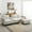 Beige, variant on EUROCO 109" Modern Sectional Cloud Sofa, 4 Seat Chenille Modular Couch with Console, USB Charging Port, Reading Light, Cup Holder, Storable Indoor Funiture with Convertible Ottoman, Grey
