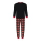 thumbnail image 5 of Pijamas navideños Fiomva para la familia, conjunto de pijamas a juego con pantalones de rayas navideñas, pijamas para niños, mujeres y hombres, 5 of 8