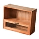 thumbnail image 4 of Organizador de escritorio de madera, organizador de suministros de oficina, armario de maquillaje, armario de mesa de madera para blocs de notas, 4 of 8