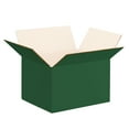 thumbnail image 2 of Ucanpack 1/8” Thick Corrugated Shipping Box 25 Pcs, Made In Usa- Boxes For Packaging Moving, Green 7x7x7" Small Moving Boxes, Packaging Box For Small Business, 2 of 9