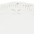 thumbnail image 4 of Modern Southern Home Capri 6 Piece 11 Inch Stoneware Embossed Dinner Plate Set in White, 4 of 5