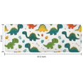 thumbnail image 7 of Colorful Dinosaur Pattern with Eggs and Bones Kitchen Rug Mat,Kitchen Runner Rugs Non Skid Washable,Decorative Kitchen Floor Mats for Kitchen,Sink,Laundry,17"x47.2", 7 of 7