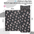 thumbnail image 5 of Black Christmas Snowman Pattern Toddler Nap Mats for Kids Preschool,50"x20" Sleeping Mat Bag or Kids,Toddler Sleeping Bag,Toddler Nap Mat or Daycare, 5 of 6