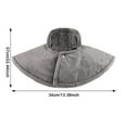 thumbnail image 3 of BKER Shoulders Neck Heating Shawl 9 Gears 4 Timer Settings Heated Warmer For Winter Washable, 3 of 7