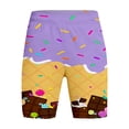 thumbnail image 3 of Gyexs Ice Cream Shorts for Kids Boys Swim Trunks Boys Baseball Shorts Summer Sports Outdoor Homewear with Pockets 2-14Y (Purple, 5-6 Years), 3 of 4