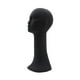 thumbnail image 1 of Cabeza De Maniquí Flocado espuma cabeza molde pelucas gafas sombrero bufanda soporte de exhibición (negro) Likrtyny Libre de BPA, 1 of 3